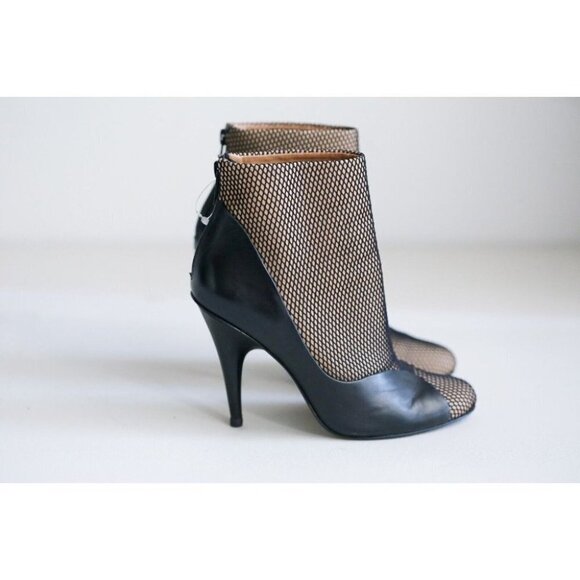3.1 Phillip Lim Sexy Fishnet Look Zip up Booties 36 - Picture 2 of 10